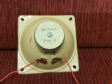 Haut-parleur tweeter AUDAX TW 9 , 5 ohm, french vintage speaker perfect working