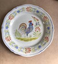 Assiette hb quimper ancienne 