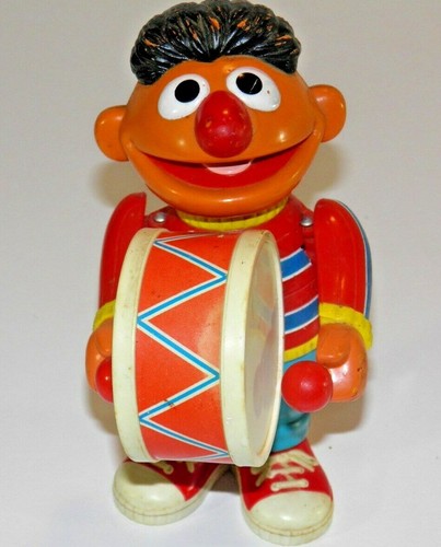 Vintage ernie muppet figure - ernie,
