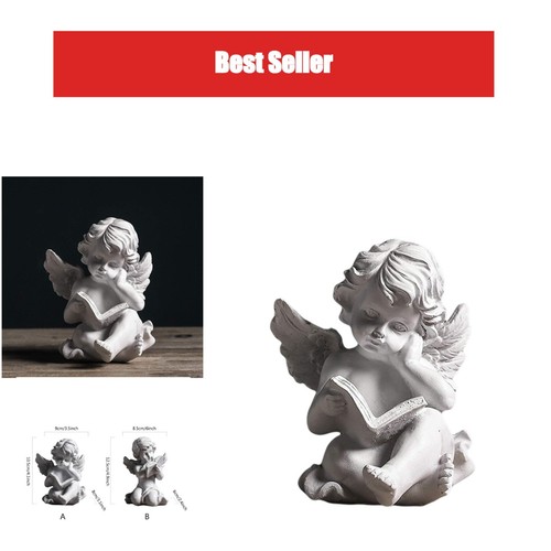 Statuette ange chérubin - , en