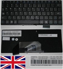 Clavier Qwerty UK LENOVO S9 S10 V100620AK1M 42T4152 42T4187 Noir/Black