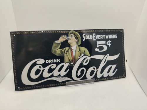 Plaque coca cola - cola, métal