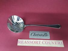 PELLE FRAISE FRUIT ROUGE JAPONAIS 21CM CHRISTOFLE BEL ÉTAT MÉTAL ARGENTÉ ;