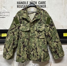 GENUINE US NAVY SEALS AOR2 NWU TYPE III SHIRT BLOUSE MINT !!!! LARGE REGULAR