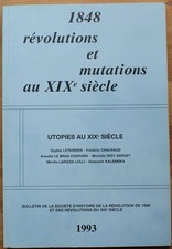 020738 - Revue d'histoire du XIXe siècle - Numéro 9 de 1993 [histoire,1848]