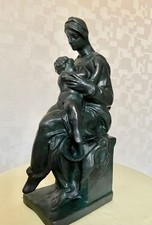 Statue en bronze Vierge Marie
