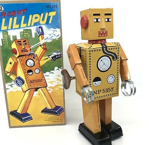 Robot lilliput tôle à - en,