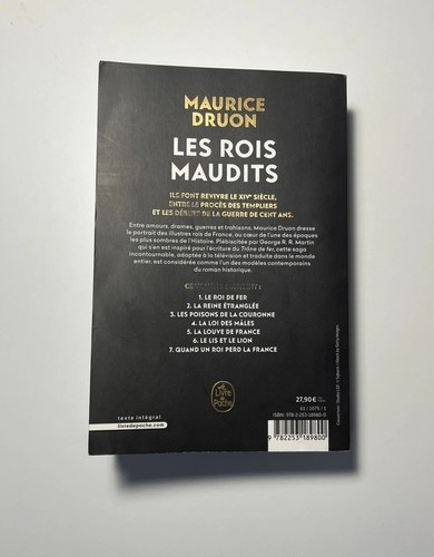 Livre les rois maudits - les,