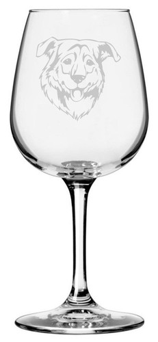 Cursinu dog themed etched - dog,