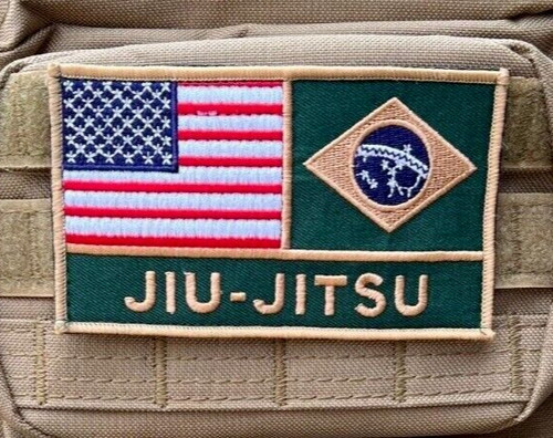 Jiu jitsu brésilien patch - jiu,