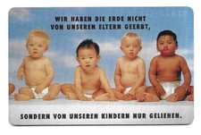 RARE / CARTE TELEPHONIQUE - BEBE : NOUVEAU-NE ENFANT COUCHE CULOTTE / PHONECARD