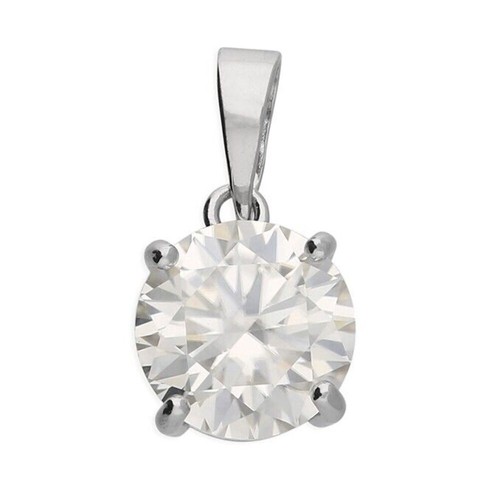 Collier pendentif solitaire