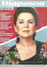 DIAPASON N°313 G. VICHNEVSKAIA ET V. ASHKENAZY / LISZT / MUSIQUE PAYS ROMAND