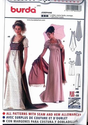 Burda 2493 costume - 2493,