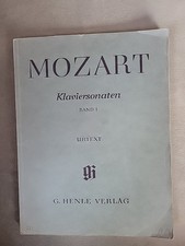 Partition Mozart Klaviersonaten Band I