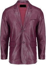 Manteau en cuir pour hommes -