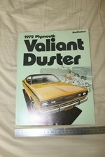(MB2/H) Brochure Catalogue 1972 PLYMOUTH VALIANT DUSTER