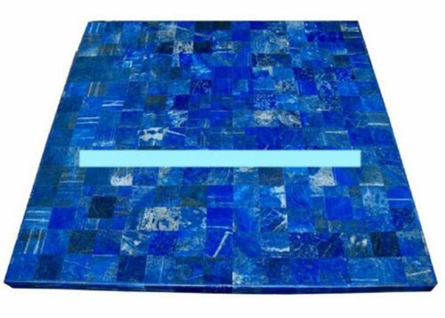 Blue lapis black marble - blue,
