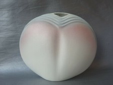 Vase lentille en porcelaine de forme atypique Virebent 