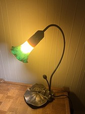 Lampe tulipes verre style