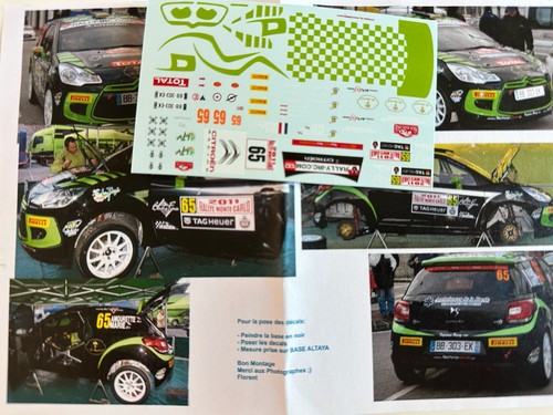 Decal citroën ds3 n - 43,
