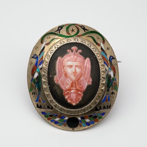 Broche égyptomania milieu