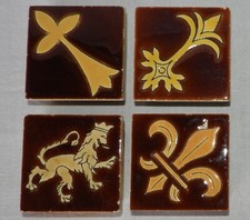 x4 Carreaux Faïence de GIEN