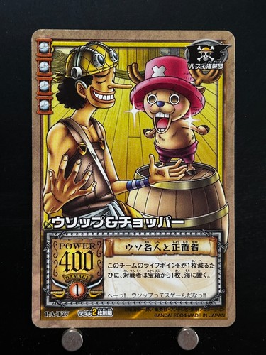 Jeu cartes chopper usopp - de,