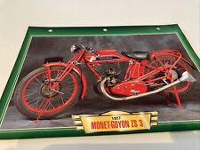 Monet Goyon ZS3 1927 fiche carte moto passion collection Atlas