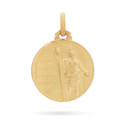 Collier pendentif médaille - , en
