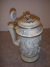 AVON "RACING CAR" LIDDED BEER