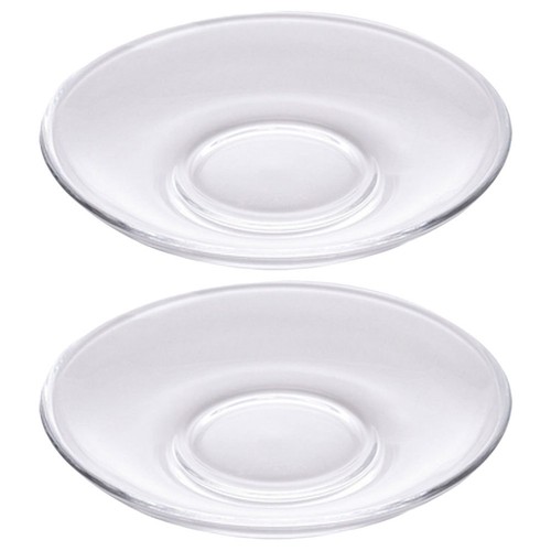 Pcs soucoupe verre - soucoupe, en