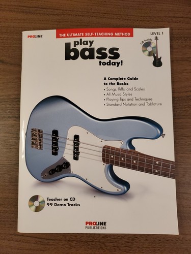 Proline play bass - bass, book
