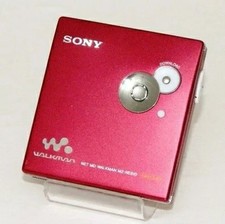 Walkman MD portable Sony MZ-NE810 R Red Net MD avec prise en charge MDLP...