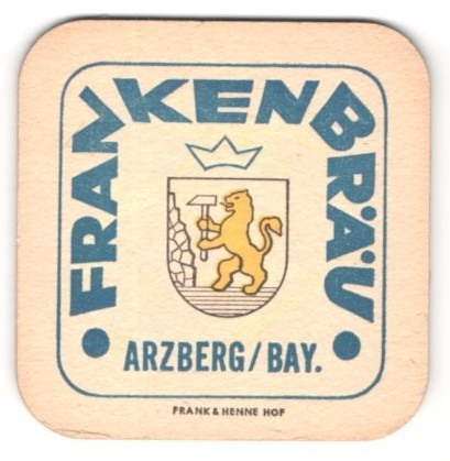 Couvercle bière arzberg - bière, /