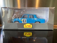 RENAULT 8 GORDINI RALLYE MONTE CARLO 1966 PILOT 1/18 ALTAYA