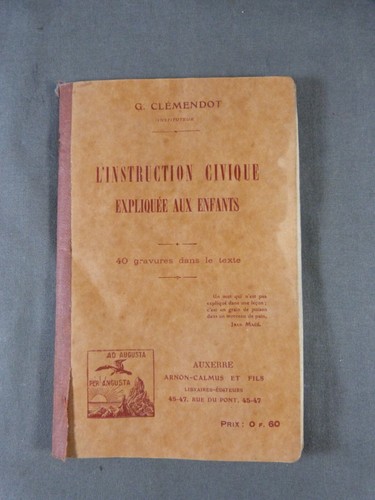 Clémendot l instruction - g., l'instruction