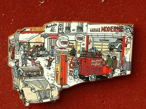 Gros pin garage moderne 2 - moderne,