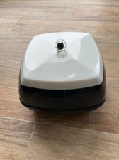 Glacière Bac à Glaçons publicitaire Black & White, vintage