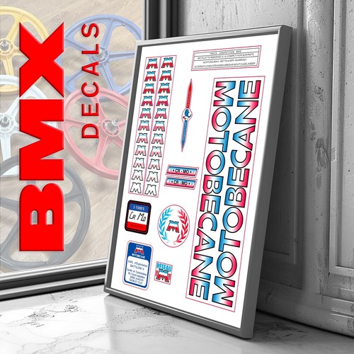 Stickers repro bmx vintage - bmx,