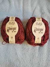 Lot De 2 Pelotes De Laine Berger Du Nord Fidji