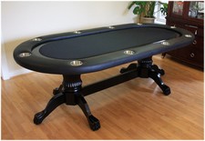95" Solid Wood Poker Table