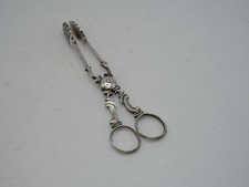 RARE CISEAUX / PINCE A SUCRE EN ARGENT MASSIF POINCON MINERVE 1 ER TITRE