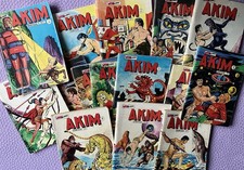 AKIM :  LOT DE 95 BD PETITS FORMATS - ENTRE N°500 ET 600