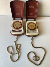 Lot Zeiss Ikon Ikophot Lightmeter Exposure Light Meter with Tan Leather Case