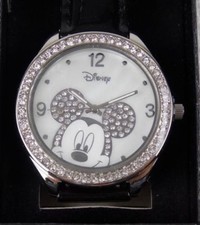 MONTRE DE CARACTÈRE FEMME DISNEY MICKEY MINNIE MOUSE FILLE NEUVE MÈRE PERLE