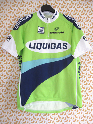 Maillot cycliste liquigas - maillot,