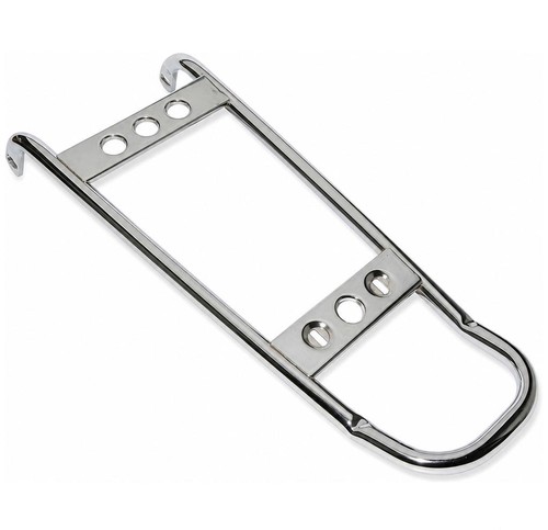 Porte bagage chromé arrière