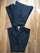 Lot de 2  pantalons taille 44 FR Sylvio Bossi + Zara man en laine