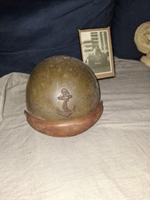 Fort Rare Casque Char Shanghai Shangai Chine Ww2 Modele 35 Tank Colo Colonie